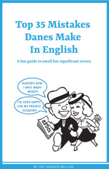 Top Mistakes Danes Make in English